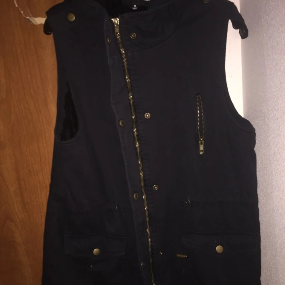 Black vest